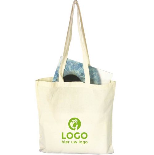 Cotton carrier bag | 110 gsm - Image 1